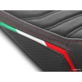 LUIMOTO Team Italia Rider Seat Covers for the Aprilia RSV4 1100 (2021+) / Tuono V4 1100 (2022+)